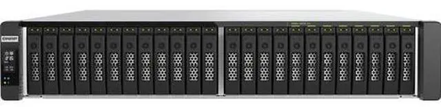 Alt view image 2 of 7 - QNAP TDS-H2489FU-R2-4309Y-64G-US 24-Bay 2U all-flash NAS,NVMe Gen 4 x4, Dual Intel Xeon Silver 4309Y,ECC 64GB DDR4 RAM