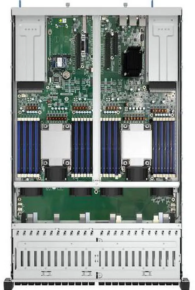 Alt view image 5 of 7 - QNAP TDS-H2489FU-R2-4309Y-64G-US 24-Bay 2U all-flash NAS,NVMe Gen 4 x4, Dual Intel Xeon Silver 4309Y,ECC 64GB DDR4 RAM