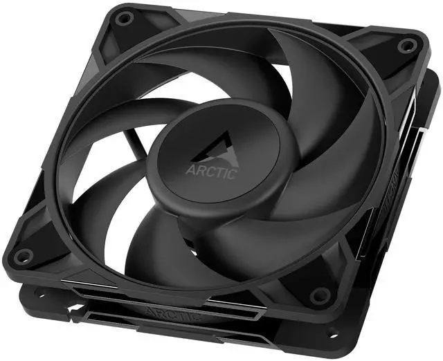 Alt view image 2 of 5 - Arctic ACFAN00306A P12 Pro PST 120 mm PWM Fan with Y-Cable Splitter, 600-3000 RPM, Fluid Dynamic Bearing,4-Pin - Black