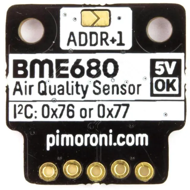 Alt view image 2 of 4 - Pimoroni PIM357 BME680 Breakout - Air Quality, Temperature, Pressure, Humidity Sensor Raspberry Pi and Arduino-compatible