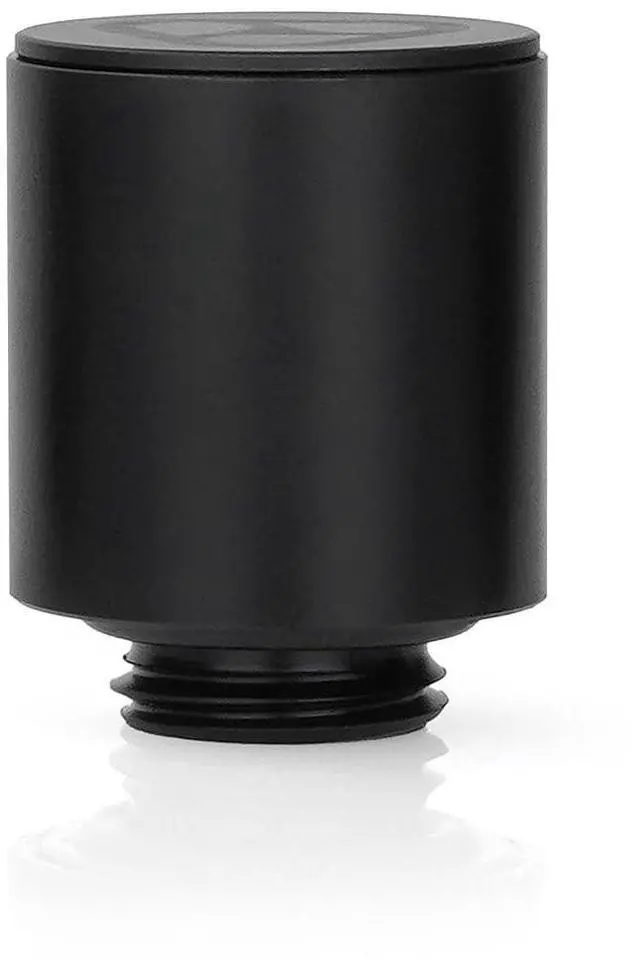 Alt view image 3 of 3 - Thermal Grizzly TG-DM-FIT-0003 DeltaMate Rotary - 90° Black Water Cooling Fitting  G1/4'' Thread, CNC-Machined Brass Matte-Black