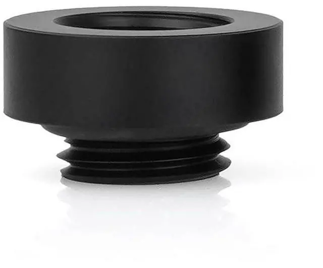 Alt view image 2 of 3 - Thermal Grizzly TG-DM-FIT-0005 DeltaMate Extender MF7 Black 7mm G1/4 Male-to-Female Spacer for Custom PC Water Cooling