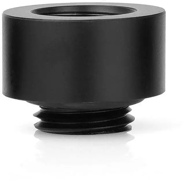 Alt view image 2 of 2 - Thermal Grizzly TG-DM-FIT-0006 DeltaMate Extender MF10 Black 10mm G1/4 Male-to-Female Spacer for Custom PC WaterCooling