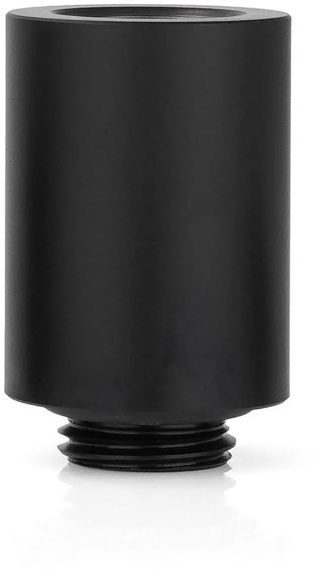 Alt view image 2 of 2 - Thermal Grizzly TG-DM-FIT-0008 DeltaMate Extender MF28 Black 28mm G1/4 Male-to-Female Spacer for Custom PC Water-Cooling