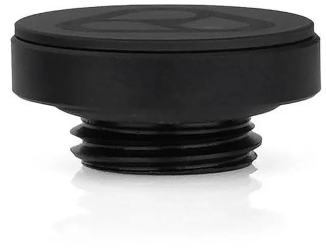 Main image of Thermal Grizzly TG-DM-FIT-0009 DeltaMate Plug Black Low-Profile G1/4 Sealing Cap for Custom PC Water-Cooling