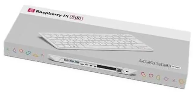 Alt view image 5 of 5 - Raspberry Pi SC1231 Pi 500, Unit only- Quad-Core 64-bit Arm Processor, Support WiFi/Bluetooth