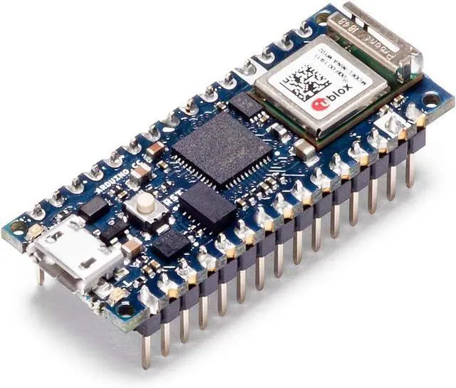 Alt view image 3 of 4 - Arduino ABX00032 Nano 33 IoT 32bit, 32KB RAM, 256KB Flash, 14 I/O pins with Headers