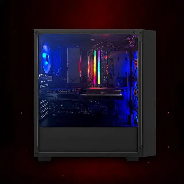 Alt view image 3 of 6 - Hachiman Ronin Gaming PC Desktop AMD Ryzen 5 9600X | NVDIA GeForce RTX 5070 | 1TB NVMe SSD | 32GB DDR5 RAM - Windows 11