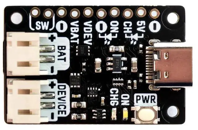 Alt view image 2 of 2 - Pimoroni PIM612 LiPo Amigo (LiPo/LiIon Battery Charger)  LiPo Amigo Pro, convenient USB-C