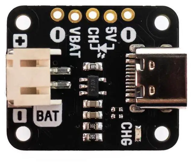 Alt view image 2 of 2 - Pimoroni PIM611 LiPo Amigo (LiPo/LiIon Battery Charger)  LiPo Amigo, convenient USB-C