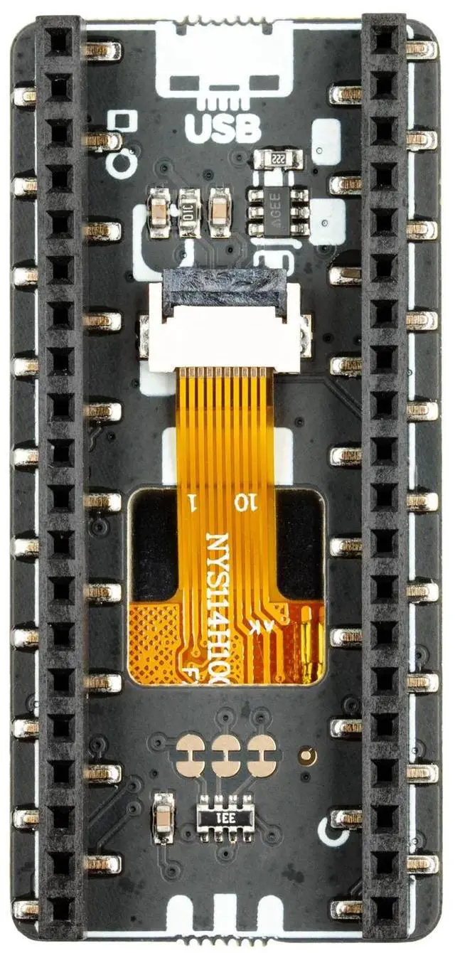 Alt view image 3 of 3 - Pimoroni PIM543 Pico Display Pack 1.14" IPS LCD screen for your Raspberry Pi Pico,with four useful buttons and a RGB LED