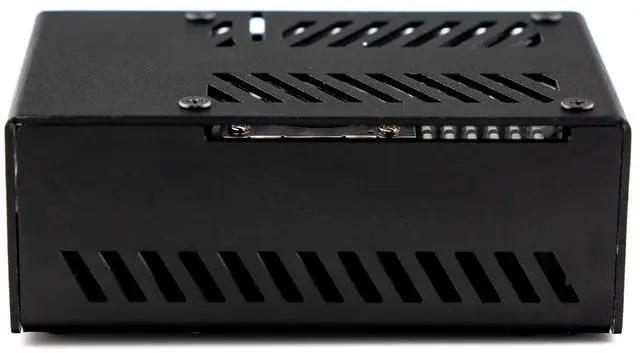 Alt view image 3 of 4 - Pimoroni PIM771 NVMe Base Case for Raspberry Pi 5 folded aluminium