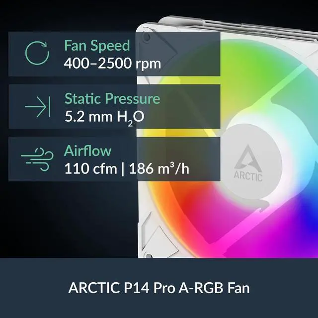 Alt view image 3 of 7 - Arctic ACFRE00187A Liquid Freezer III Pro 280 A-RGB AIO CPU Cooler Water Cooling AMD AM5/AM4, Intel LGA1851/1770 - White