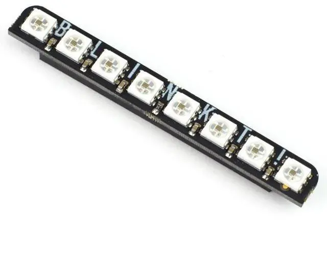 Main image of Pimoroni PIM184 Eight super-bright RGB LED for Raspberry Pi