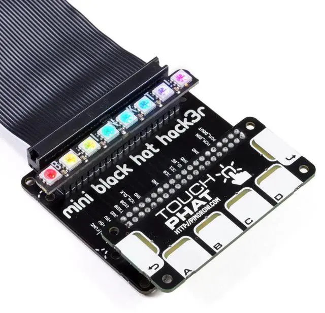 Alt view image 2 of 3 - Pimoroni PIM184 Eight super-bright RGB LED for Raspberry Pi