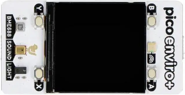 Alt view image 6 of 6 - Pimoroni PIM635 Enviro+ Pack add-on for Raspberry Pi Pico and Pico W. It has a built-in colour 1.54" LCD screen