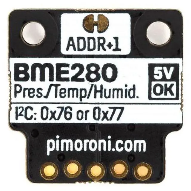 Alt view image 3 of 3 - Pimoroni PIM472 BME280 Breakout - Temperature, Pressure, Humidity Sensor compatible Raspberry Pi and Arduino