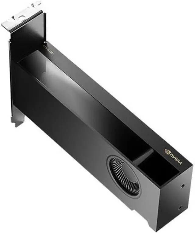 Alt view image 3 of 4 - PNY RTX 2000 VCNRTX2000ADA-PB 16GB 128-bit GDDR6 PCI Express 4.0 x8 Graphics Card