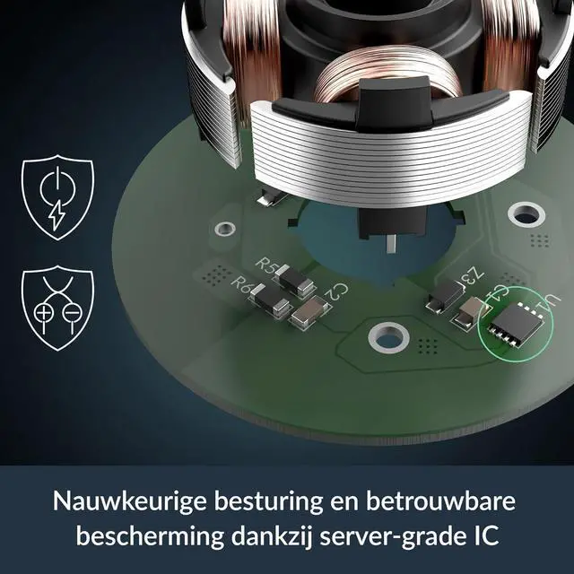 Alt view image 5 of 7 - Arctic ACFAN00350A P12 Pro PST LN 120mm Case Fan fluid dynamic bearing max 2000 RPM PWM regulated w/Splitter -Pack of 5
