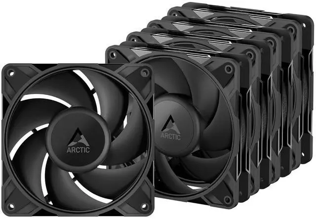 Main image of Arctic ACFAN00350A P12 Pro PST LN 120mm Case Fan fluid dynamic bearing max 2000 RPM PWM regulated w/Splitter -Pack of 5