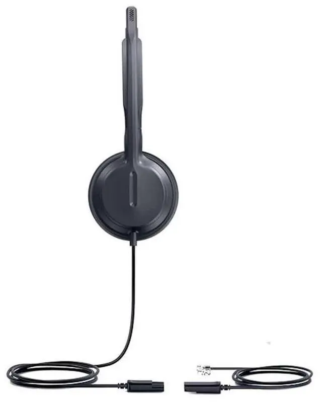 Alt view image 2 of 2 - Yealink 1308231 YHS36 E2 Dual - Quick Disconnect wired headset