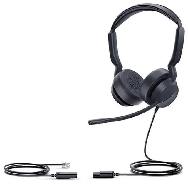 Main image of Yealink 1308231 YHS36 E2 Dual - Quick Disconnect wired headset