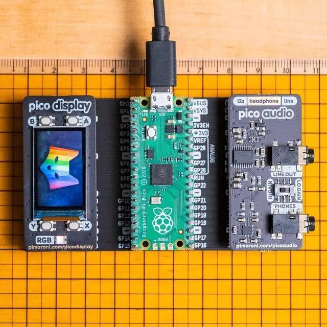 Alt view image 3 of 3 - Pimoroni PIM556 PICO Omnibus Dual Expander attach two add-ons to a single Raspberry Pi Pico