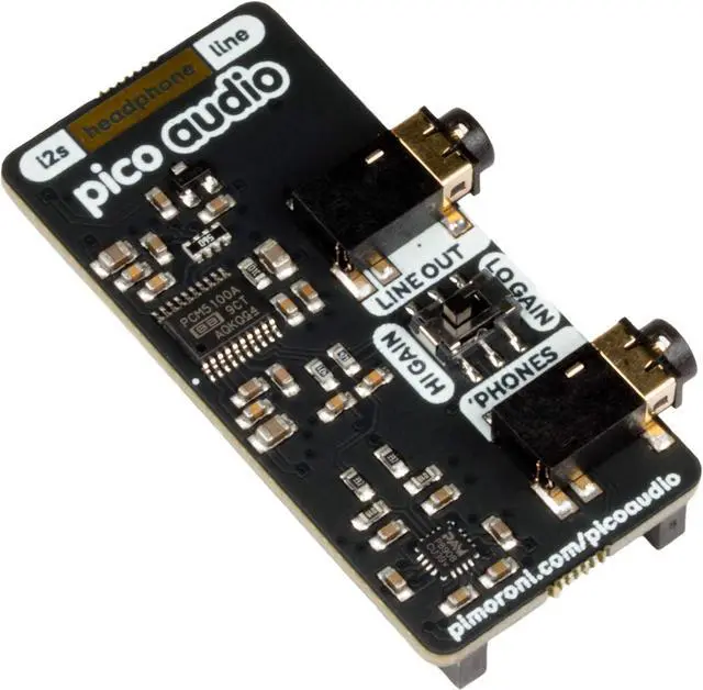 Main image of Pimoroni PIM544 PICO Audio Pack LINE-Out and Headphone AMP