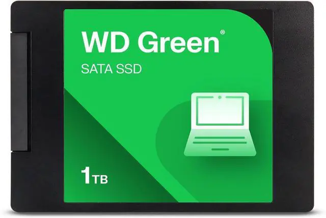 Main image of Western Digital WDS100T5G0A Green SATA 1TB, Up to 545MB/s, 2.5 Inch/7 mm, 3Y Warranty, Internal Solid State Drive