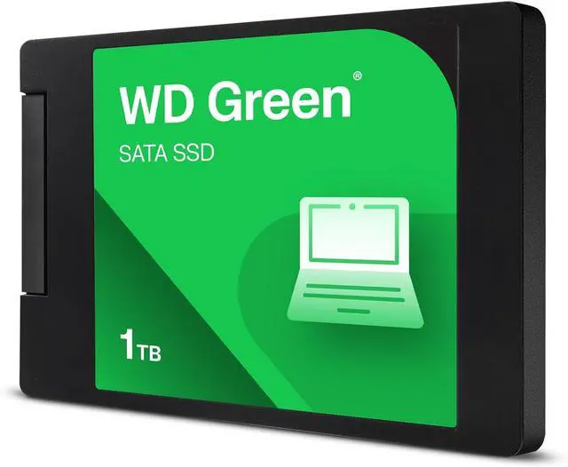 Alt view image 3 of 5 - Western Digital WDS100T5G0A Green SATA 1TB, Up to 545MB/s, 2.5 Inch/7 mm, 3Y Warranty, Internal Solid State Drive