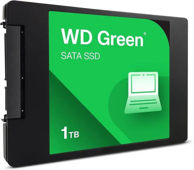 Alt view image 2 of 5 - Western Digital WDS100T5G0A Green SATA 1TB, Up to 545MB/s, 2.5 Inch/7 mm, 3Y Warranty, Internal Solid State Drive