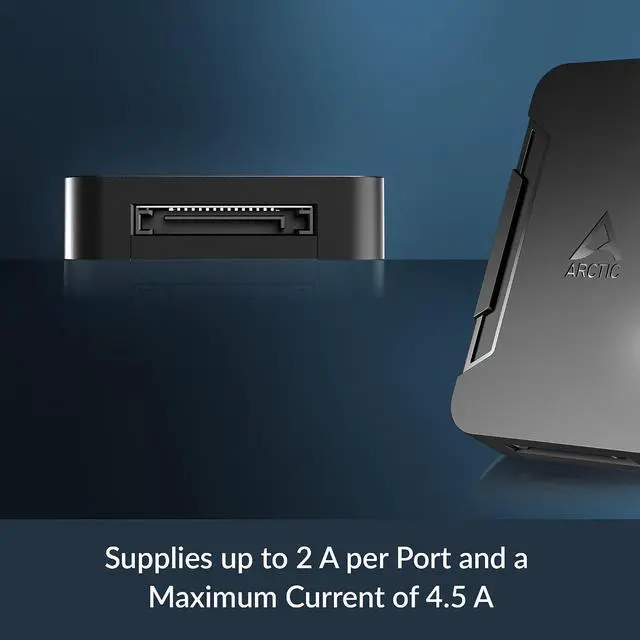 Alt view image 5 of 7 - ARCTIC ACFAN00351A Fan Controller 10 Ports with Individual PWM Control, Windows & Linux ) Support, Magnetic