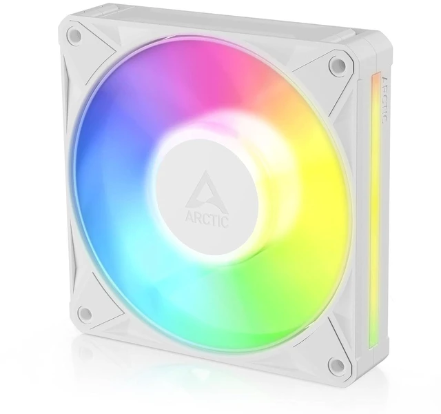 Main image of ARCTIC ACFAN00336A BioniX P12 A-RGB, 120 mm PWM Fan with Daisy Chain - (White)