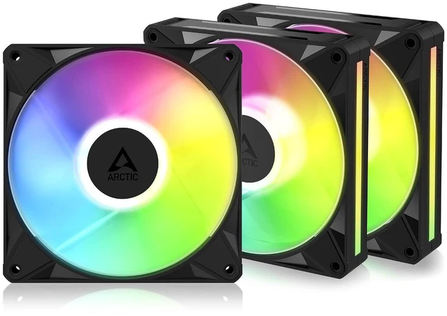 Main image of ARCTIC ACFAN00341A BioniX P14 A-RGB, 3 Pack (Black)