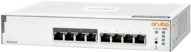 Main image of HPE Networking Instant On Switch 8p Gigabit CL4 PoE 65W 1830 (JL811A#ABA)