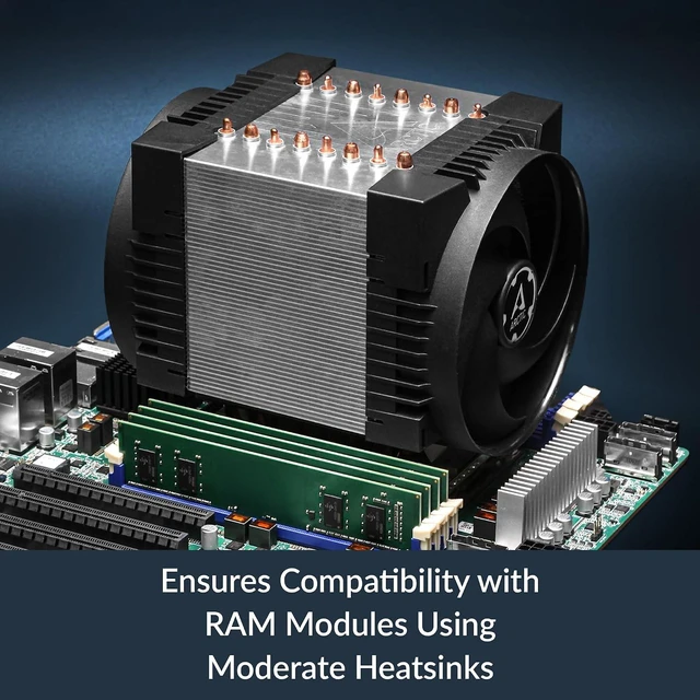 Alt view image 6 of 7 - ARCTIC ACFRE00226A Freezer 4U-Altra - CPU Cooler for Ampere Altra
