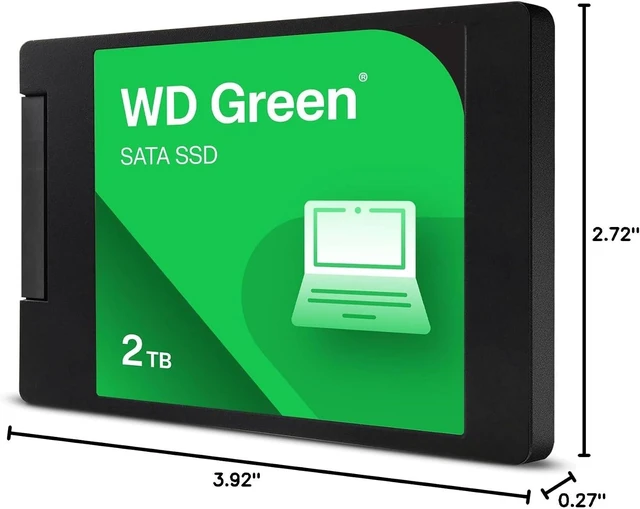 Alt view image 4 of 5 - WD WDS200T5G0A SSD WD Green 2.5'' 2TB SATA III 545 Mb/s