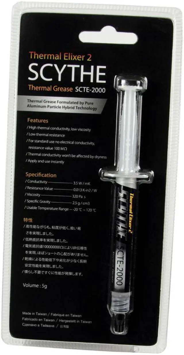 Alt view image 4 of 6 - Scythe Thermal Elixer 2 High Performance Thermal Grease (SCTE-2000)