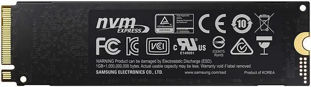 Alt view image 2 of 4 - Samsung MZ-V7S500B/BW 500GB 970 EVO Plus Series PCIe NVMe M.2 Internal SSD