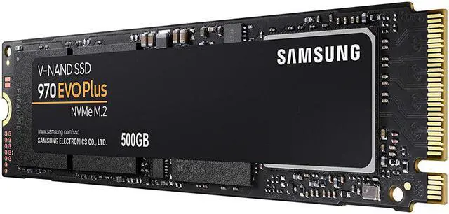 Alt view image 4 of 4 - Samsung MZ-V7S500B/BW 500GB 970 EVO Plus Series PCIe NVMe M.2 Internal SSD