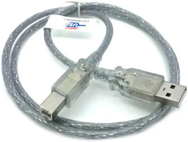 Main image of Kentek 3 Feet FT USB Cable Cord For FOCUSRITE SCARLETT SOLO 18i8 2i4 2i2 6i6 MK2 Audio Interface Clear