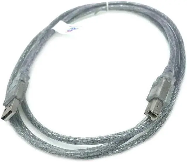 Main image of Kentek 6 Feet FT USB DATA PC Cable Cord For PIONEER DDJ-SR, DDJ-SB, DDJ-SP1 DJ Controller Mixer Clear