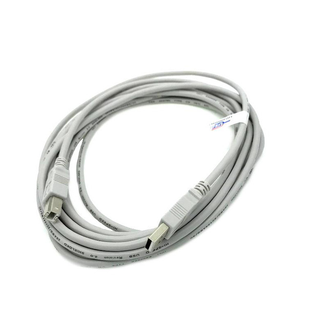 thumbnail interactive-video image 1 of Genuine HP USB Printer Cable - Connects Your HP Envy 6020e, 6032e, 7220e & More To Computer 1 of 11