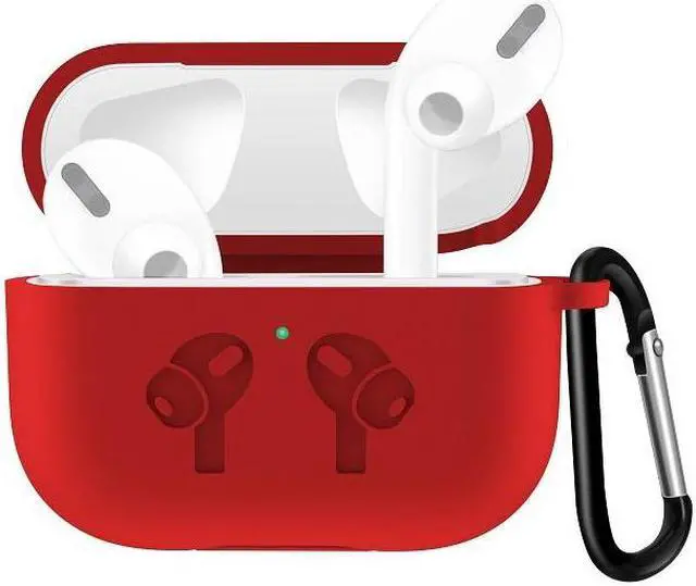 Main image of AMZER Silicone Skin Jelly Earphone Case With Carabiner Clip for AirPod Pro