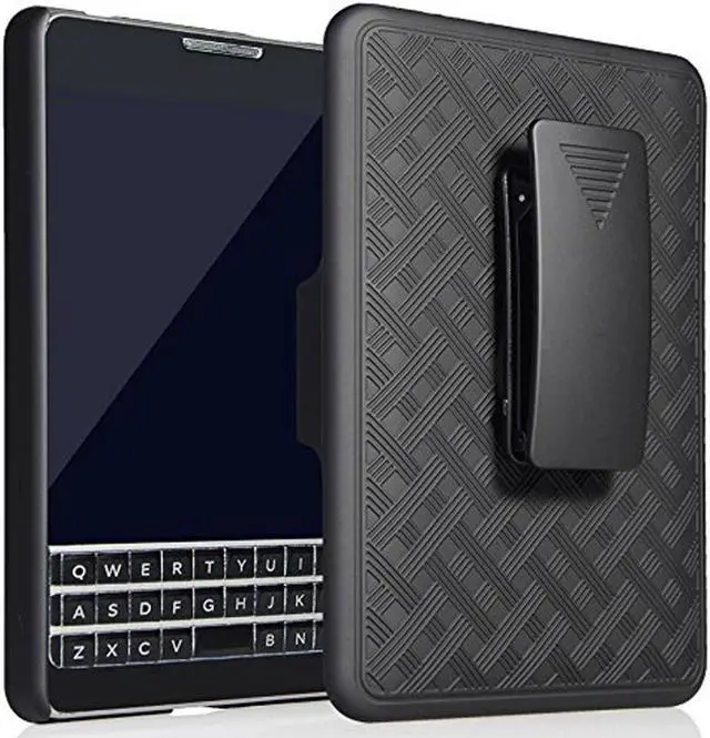 Alt view image 2 of 4 - AMZER Shellster Hard Case With Kickstand for Blackberry Passport (AT&T Version Only)