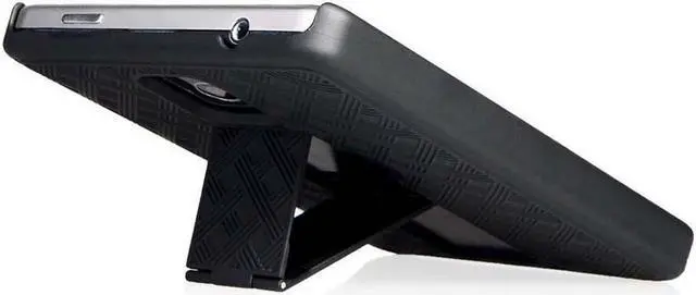 Alt view image 4 of 4 - AMZER Shellster Hard Case With Kickstand for Blackberry Passport (AT&T Version Only)