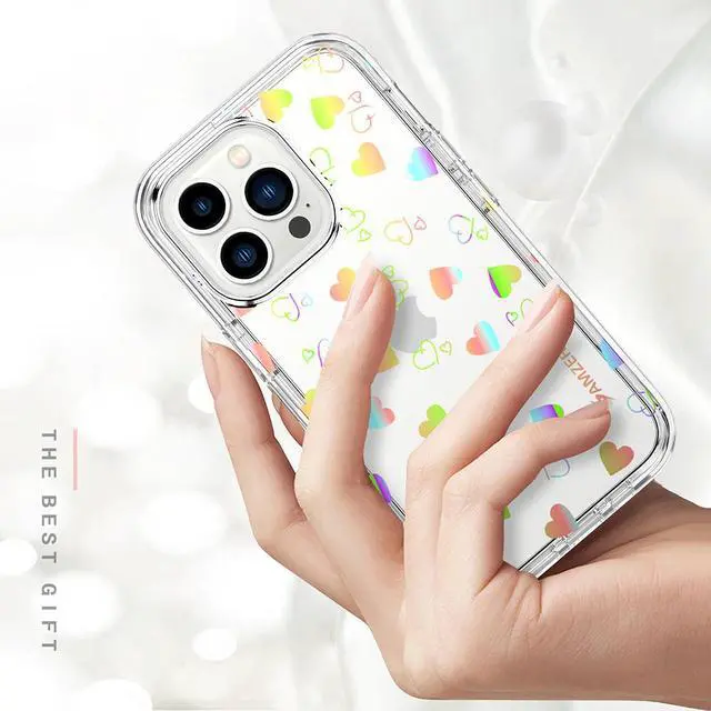 Alt view image 3 of 3 - AMZER Crusta Hybrid Full Body Case with Built-in Screen Protector Case for iPhone 13 Pro