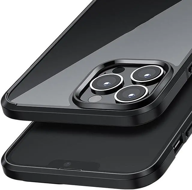 Alt view image 6 of 7 - AMZER Crusta Full Body Case with Built-in Tempered Glass for iPhone 13 Pro Max