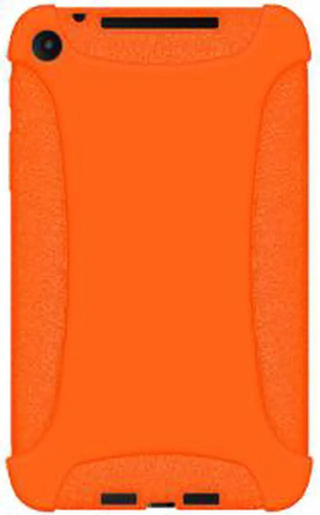 Main image of AMZER SIILICONE JELLY SOFT SKIN FIT CASE COVER FOR ASUS NEW NEXUS 7/GOOGLE NEW NEXUS 7 - ORANGE
