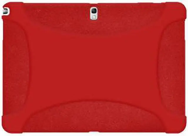 Main image of Amzer Silicone Skin Fit Jelly Case Cover For Samsung GALAXY Note 10.1 2014 Edition/ SM-P6000/ 10.1 SM-P601- Red